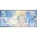 Банкнота Канада 5 долларов 2002 (2005 мод.) Р101 UNC Хоккей арт. 23860