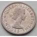Монета Родезия и Ньясаленд 2 шиллинга 1956 КМ6 AU арт. 6528