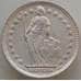 Монета Швейцария 1 франк 1944 КМ24 XF арт. 13175