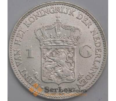 Нидерланды монета 1 гульден 1928 КМ161.1 VF арт. 42911