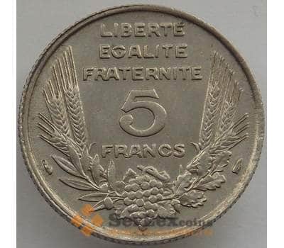 Монета Франция 5 франков 1933 КМ887 aUNC арт. 12739