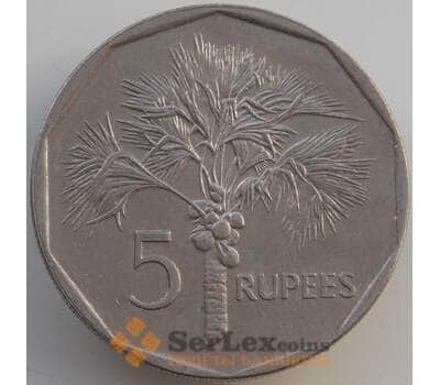 Монета Сейшельские острова 5 рупий 2007 КМ51.1 XF арт. 14065