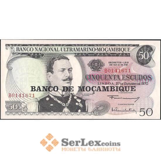 Мозамбик 50 эскудо 1970 Р111 UNC арт. 28690