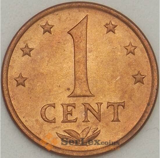 Нидерландские Антиллы 1 цент 1977 КМ8 UNC (J05.19) арт. 18222