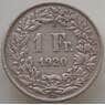 Швейцария 1 франк 1920 КМ24 VF арт. 13178