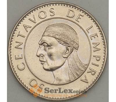 Монета Гондурас 50 сентаво 1994 КМ84а.1 UNC (n17.19) арт. 21310