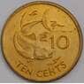 Сейшельские острова монета 10 центов 2003 КМ48 aUNC арт. 42187