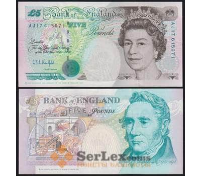 Великобритания банкнота 5 фунтов 1999 Р382А UNC арт. 48390
