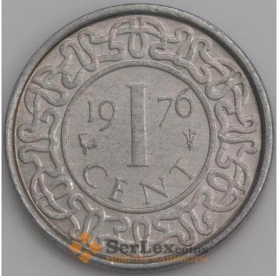 Суринам монета 1 цент 1976 КМ16 аUNC  арт. 46282