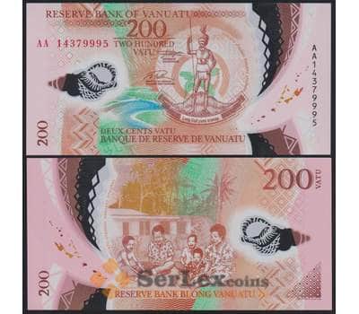 Вануату банкнота 200 вату 2014 Р12 UNC арт. 48378