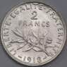 Франция 2 франка 1918 КМ845 UNC арт. 40613