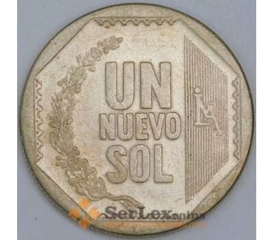Перу 1 новый соль 2002 КМ308.4 VF арт. 57660