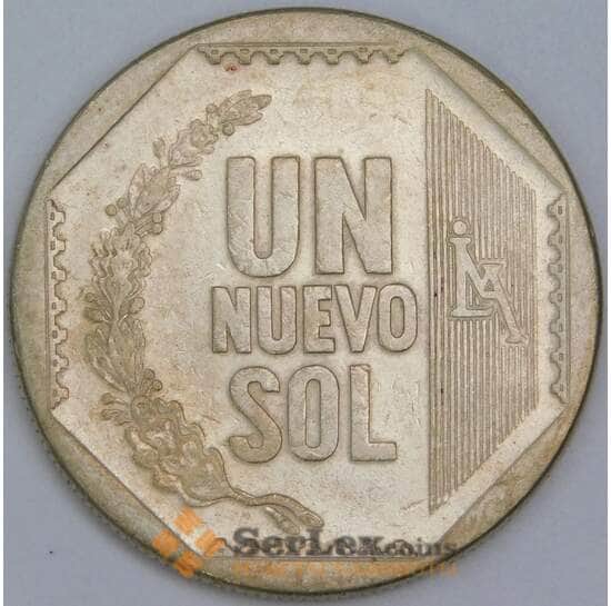 Перу 1 новый соль 2002 КМ308.4 VF арт. 57660 Перу 1 новый соль 2002 КМ308.4 VF арт. 57660