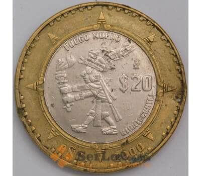 Мексика монета 20 песо 2000 КМ637 F  арт. 41425
