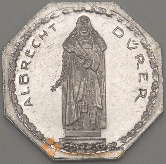 Германия Нюрнберг 20 пфеннигов 1921 Proof ALBRECHT DURER (j05.19) арт. 19940