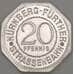 Германия Нюрнберг 20 пфеннигов 1921 Proof ALBRECHT DURER (j05.19) арт. 19940