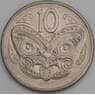 Новая Зеландия 10 центов 1978 КМ41 XF арт. 46516