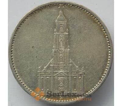Монета Германия 5 марок (рейхсмарок) 1934 J КМ83 XF Серебро (J05.19) арт. 14763