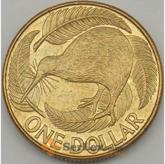 Новая Зеландия 1 доллар 2002 КМ120 aUNC арт. 18792