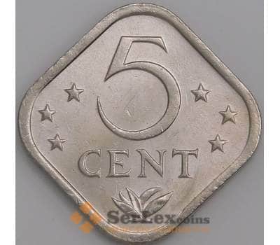 Нидерландские Антиллы 5 центов 1971-1985 КМ13 UNC арт. 47620