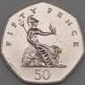 Великобритания 50 пенсов 1993 BU (n17.19) арт. 20028