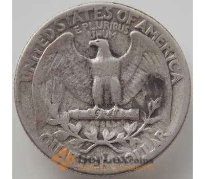 Монета США 25 центов квотер 1949 KM164 VF арт. 12279
