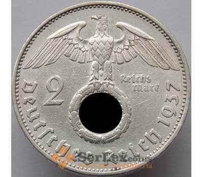 Монета Германия 2 марки 1937 A КМ487 VF арт. 8926