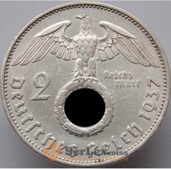 Германия 2 марки 1937 A КМ487 VF арт. 8926