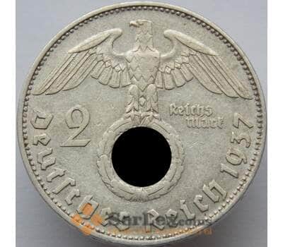 Монета Германия 2 марки 1937 D КМ487 VF арт. 8923