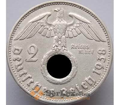 Монета Германия 2 марки 1938 B КМ487 VF арт. 8925