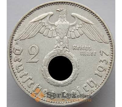 Монета Германия 2 марки 1937 A КМ487 VF арт. 8922
