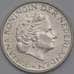 Монета Нидерланды 1 гульден 1958 КМ184 aUNC арт. 40321