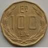 Чили 100 эскудо 1974-1975 КМ202 aUNC арт. 8144
