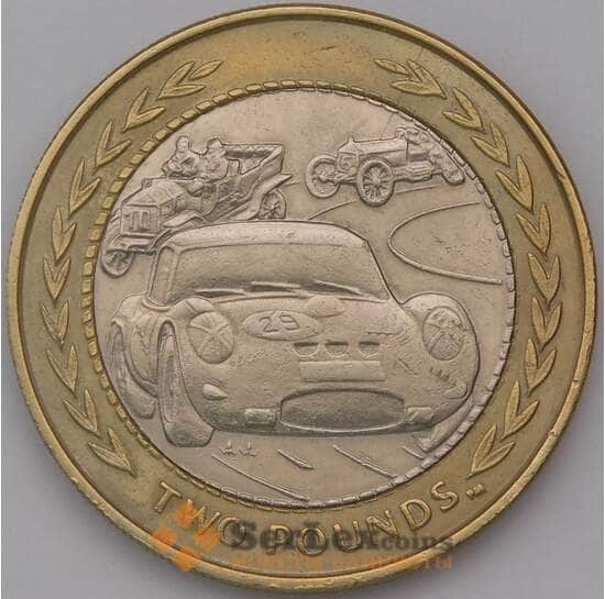 Мэн остров 2 фунта 1998 КМ858 Гонки ретроавтомобилей арт. 36806