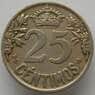 Испания 25 сентимо 1925 КМ740 VF Корабль (J05.19) арт. 15194
