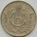 Монета Люксембург 1 франк 1964 КМ46.2 VF (J05.19) арт. 16179
