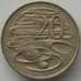 Монета Австралия 20 центов 1966 КМ66 VF (J05.19) арт. 17273