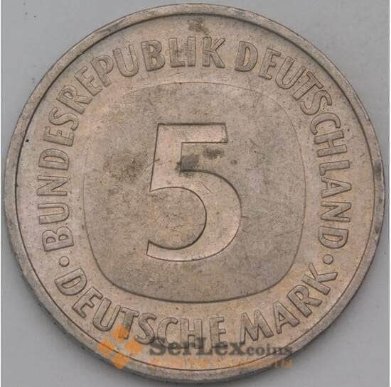 Германия 5 марок 1975 D КМ140.1 арт. 29921
