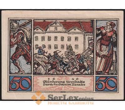 Германия Арнштадт 50 пфеннигов 1921 Р43.3а-6/6 aUNC  арт. 48683