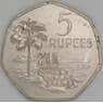 Сейшельские острова 5 рупий 1972 КМ19 VF механика арт. 56407