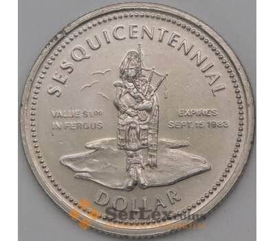 Канада 1 доллар 1983 Онтарио UNC арт. 22923