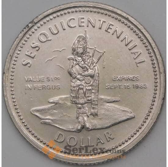 Канада 1 доллар 1983 Онтарио UNC арт. 22923