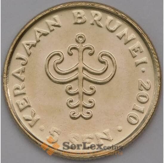 Бруней 5 сен 2010 КМ35 UNC арт. 31256