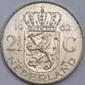 Нидерланды 2 1/2 гульдена 1962 КМ185 UNC  арт. 40285