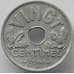 Монета Франция 20 сантимов 1941 КМ899 aUNC VINGT арт. 12740