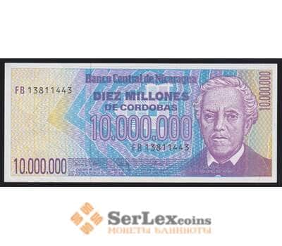 Никарагуа 10000000 кордоба 1990 Р166 UNC арт. 52358