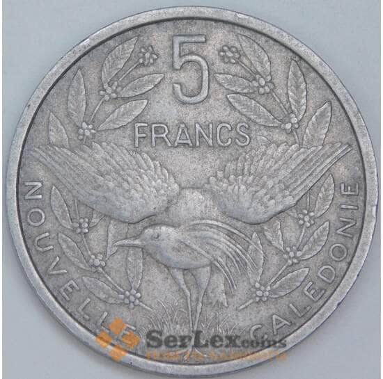 Новая Каледония 5 франков 1952 КМ4 VF арт. 57319 Новая Каледония 5 франков 1952 КМ4 VF арт. 57319