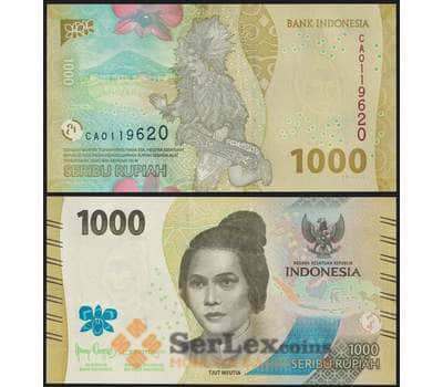 Банкнота Индонезия 1000 рупий 2022 UNC арт. 38652