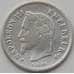 Монета Франция 20 сантимов 1867 BB КМ808 XF арт. 12494