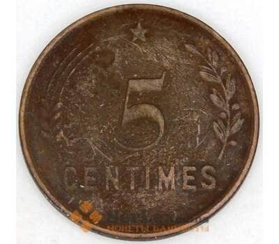 Монета Люксембург 5 сантимов 1930 КМ40 VF арт. 38057